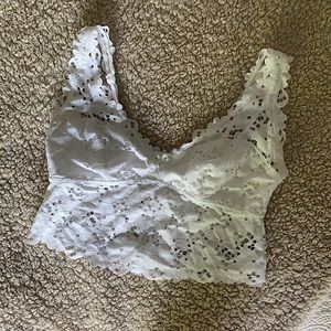 White Lace Bralette/Top